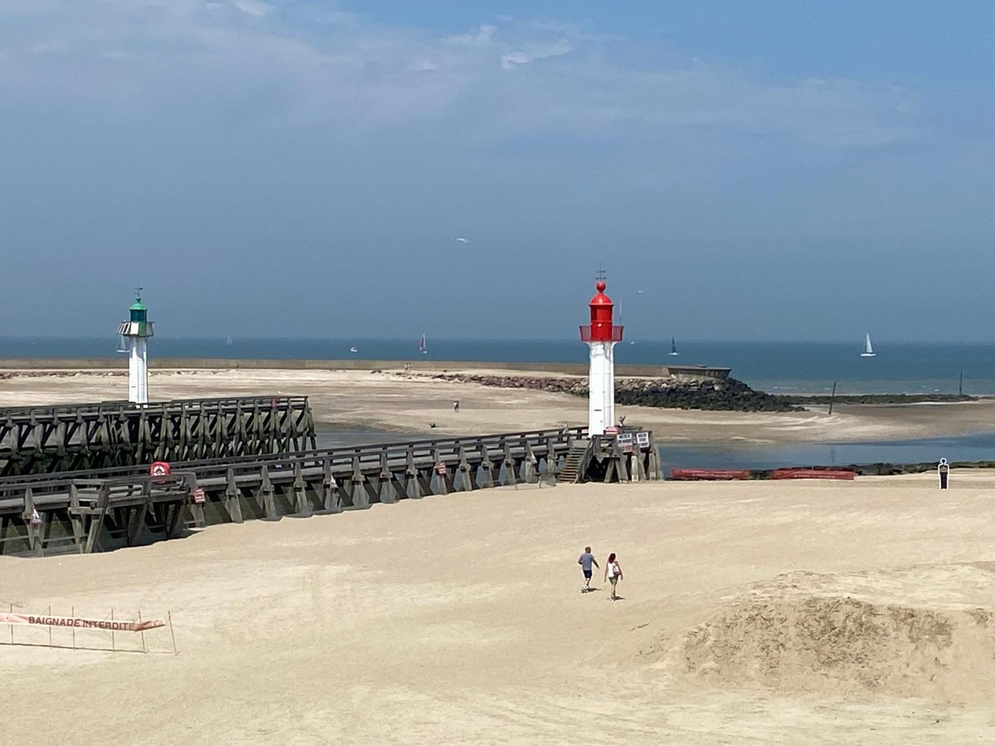 Cote Plage - Magnifique Appartement De Charme A Trouville Sur Mer - Linge - Lit Fait - Parking - Wifi - Classe Par L'Office Du Tourisme Dış mekan fotoğraf
